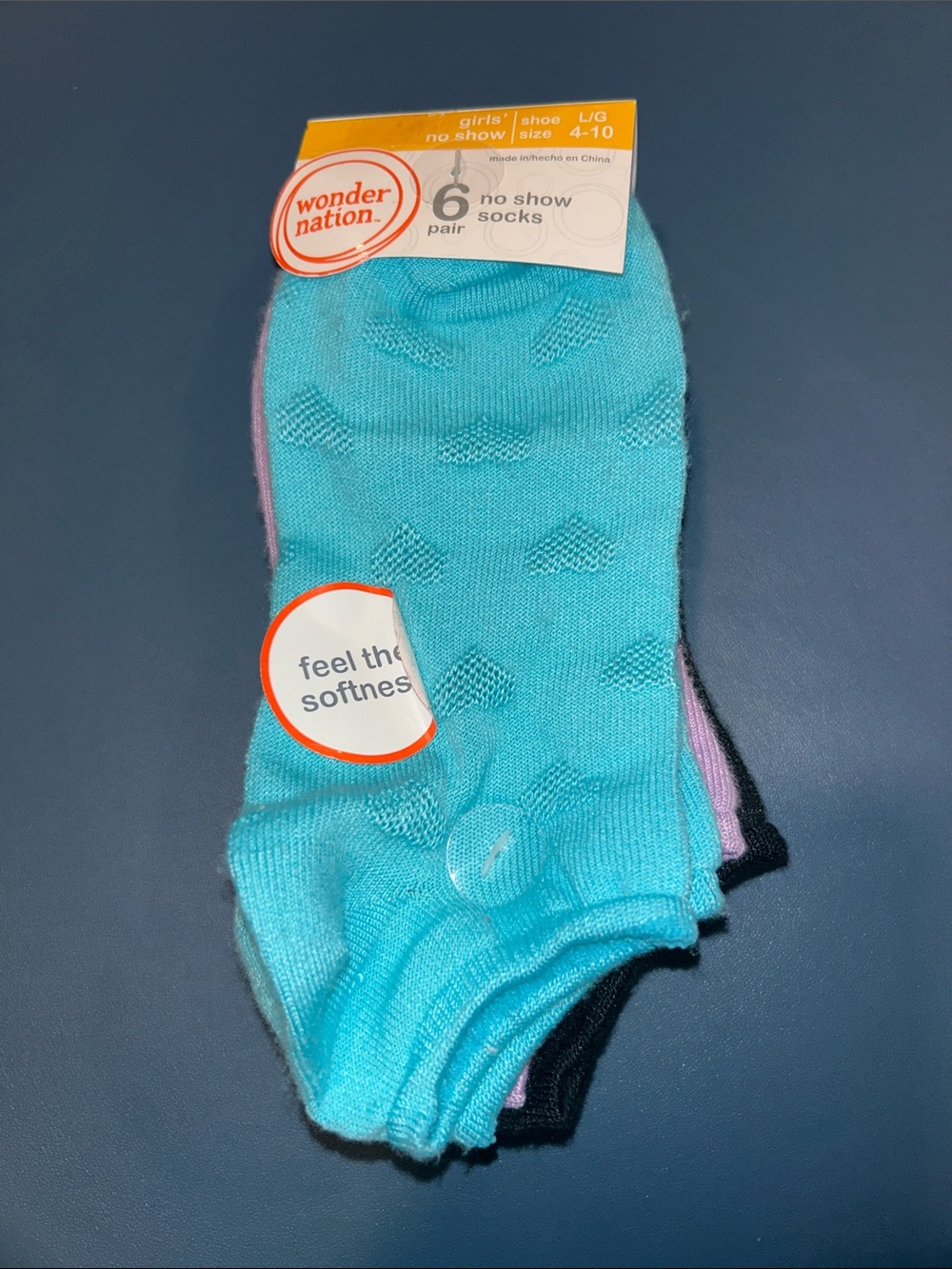 NWT wonder nation No-Show Socks - (6 Pair)